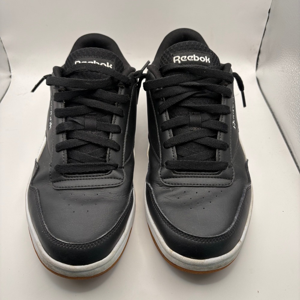 Reebok Royal Techque T Mens Black White Gum‎ Sole Sneakers CN3195 Size 10.5